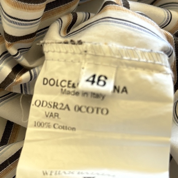 Dolce & Gabbana buttton down shirt size 46 - Picture 8 of 10